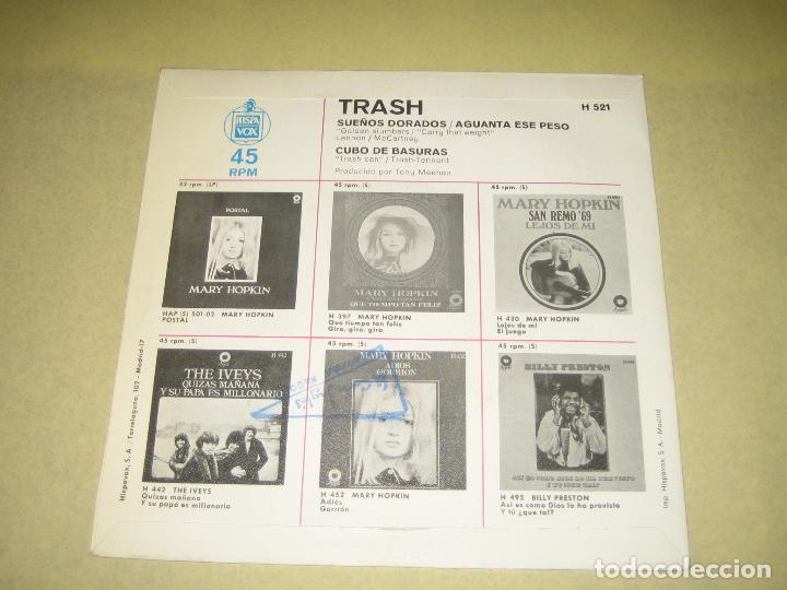 Discos de vinilo: TRASH - 1969 - ED. ESPA&Ntilde;OLA - COMO NUEVO - Foto 2