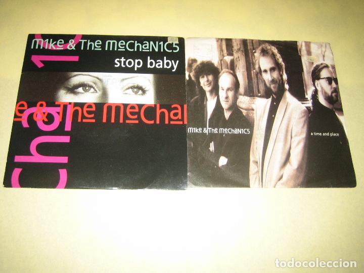 Discos de vinilo: MIKE & THE MECHANICS - LOTE DE 2 SINLGES - Foto 1