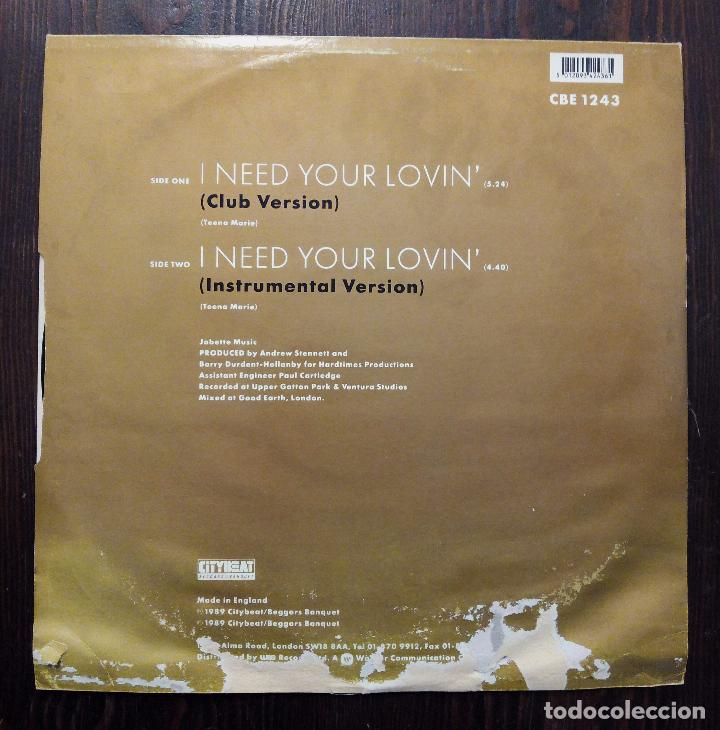 Discos de vinilo: MAXI SINGLE SHARON TAYLOR - CITYBEAT 1989. - Foto 2