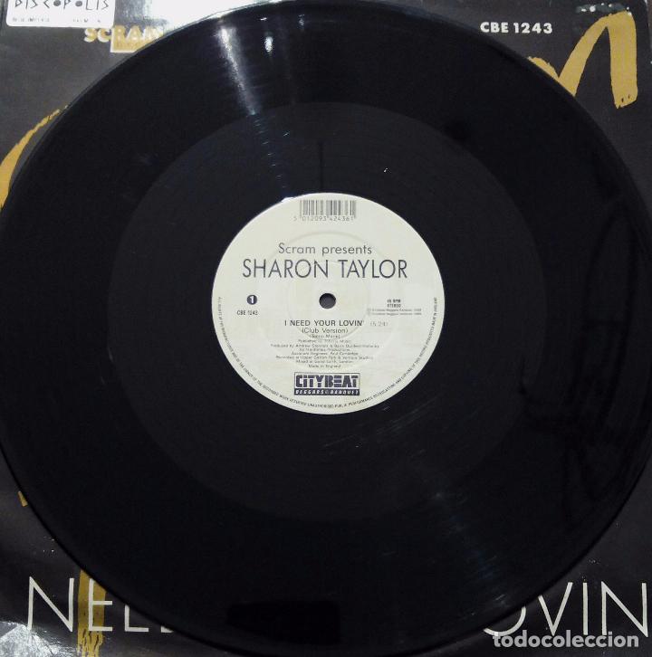 Discos de vinilo: MAXI SINGLE SHARON TAYLOR - CITYBEAT 1989. - Foto 3