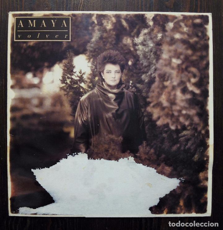 Discos de vinilo: LP AMAYA - VOLVER - RCA 1986. - Foto 1