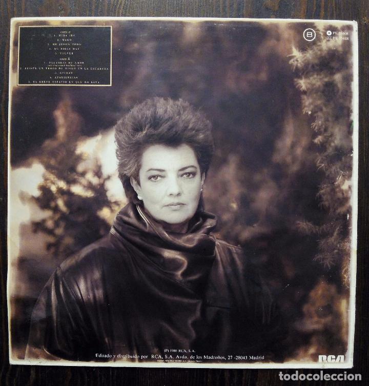 Discos de vinilo: LP AMAYA - VOLVER - RCA 1986. - Foto 2