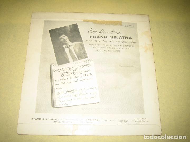 Discos de vinilo: FRANK SINATRA - ED. ESPA&Ntilde;OLA A&Ntilde;O 1959 - COMO NUEVO - Foto 2
