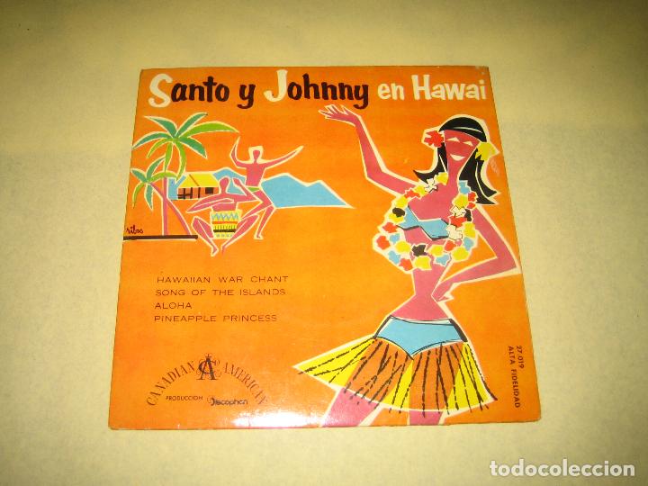 Discos de vinilo: SANTO Y JOHNNY - 1961 - ED. ESPA&Ntilde;OLA - Foto 1