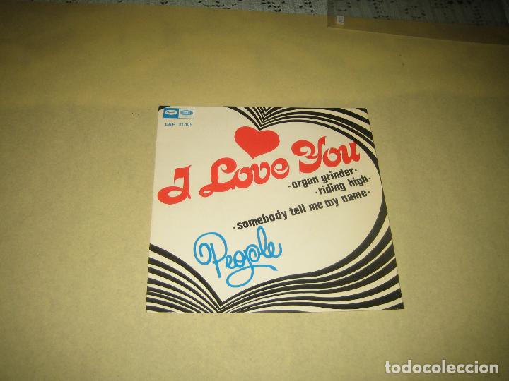Discos de vinilo: PEOPLE - ED. ESPA&Ntilde;OLA 1968 - COMO NUEVO - Foto 1