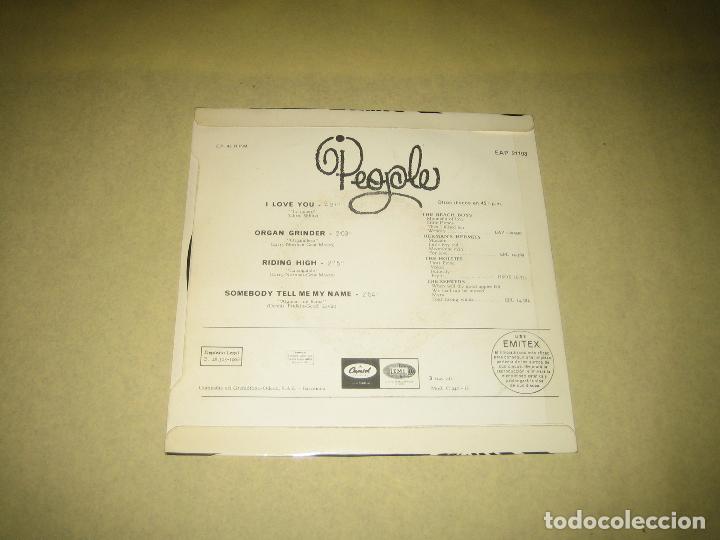 Discos de vinilo: PEOPLE - ED. ESPA&Ntilde;OLA 1968 - COMO NUEVO - Foto 2