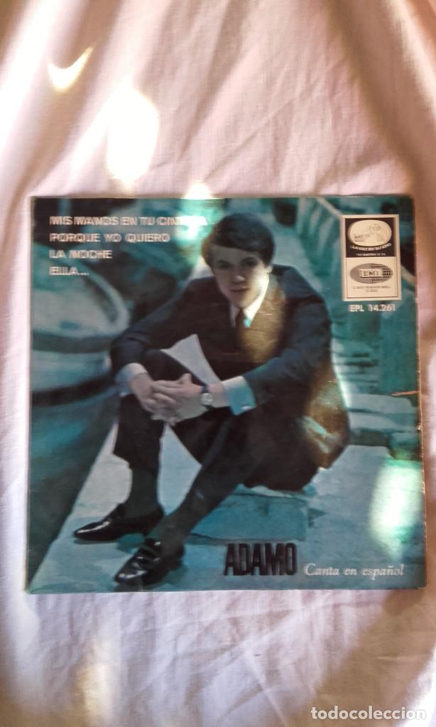 Discos de vinilo: EP ADAMO CANTA EN ESPA&Ntilde;OL - Foto 1