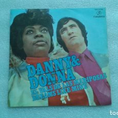 Discos de vinilo: DANNY & DONNA - EL VALS DE LAS MARIPOSAS SINGLE 1971