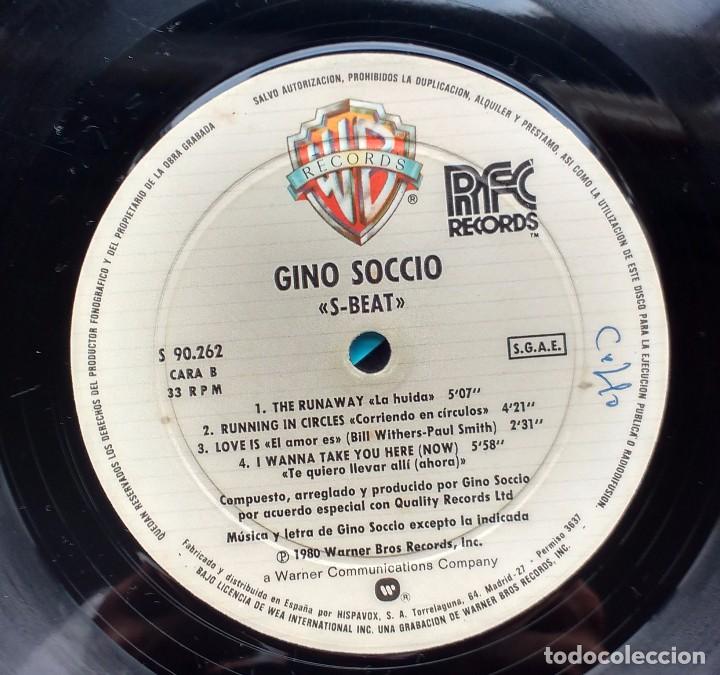 Discos de vinilo: GINO SOCCIO - S-BEAT - Foto 3