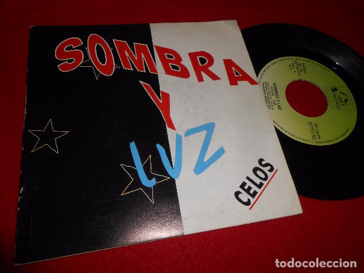 Disques de vinyle: SOMBRA Y LUZ CELOS/VIVE CON ALEGRIA SINGLE 7'' 1991 FODS RECORDS