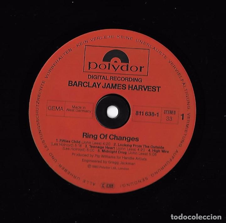 Discos de vinilo: BARCLAY JAMES HARVEST: RING OF CHANGES (PROGRESIVO SINF&Oacute;NICO) - Foto 4