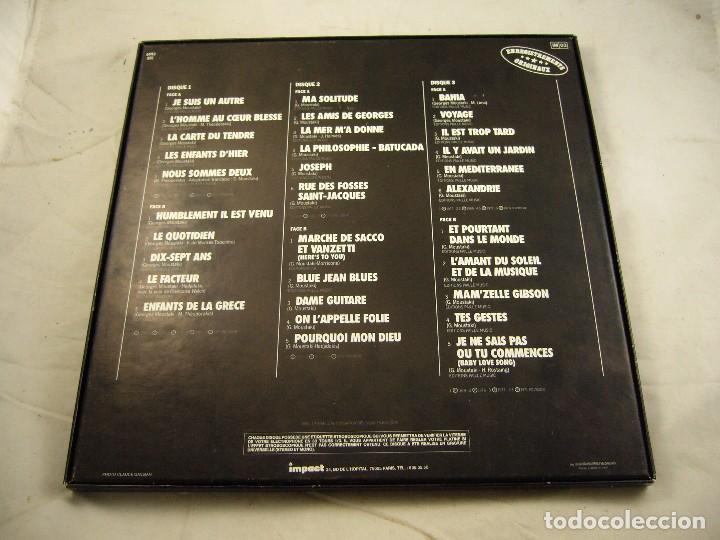 Discos de vinilo: georges moustaki coffret 3 LP - Foto 11