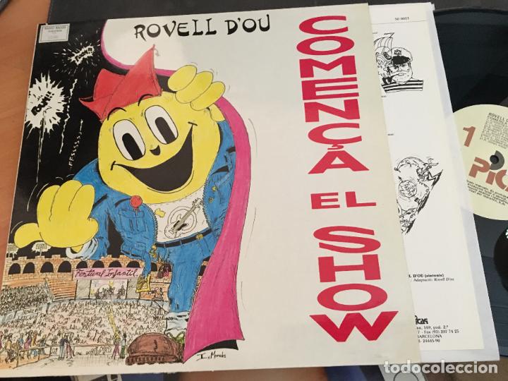 Discos de vinilo: ROVELL DOU (COMEN&Ccedil;A EL SHOW) LP ESPA&Ntilde;A 1990 (B-31) - Foto 1