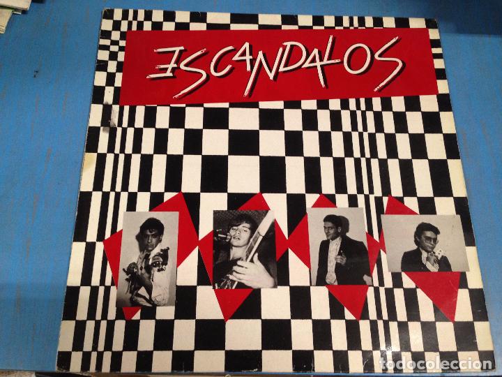 Discos de vinilo: LP DISCO VINILO ESCANDALOS CUERPOS JUNTO AL MAR - Foto 1