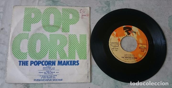 Discos de vinilo: The Popcorn Makers: Popcorn / Toad in the hole (Barclay 1972) - Foto 2