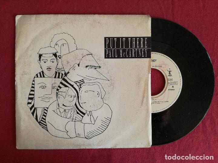 Discos de vinilo: PAUL MCCARTNEY, PUT IT THERE (EMI) SINGLE - PEDIDO MINIMO 7&euro; - Foto 1