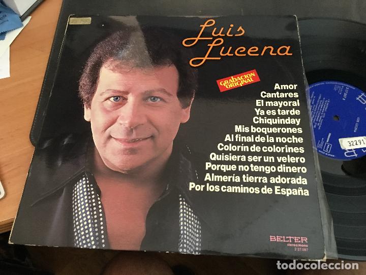 Discos de vinilo: LUIS LUCENA LP ESPA&Ntilde;A 1979 (B-31) - Foto 1