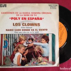 Discos de vinilo: POLY EN ESPAÑA BSO SERIE TV, LOS CLOWNS (RCA) SINGLE ESPAÑA