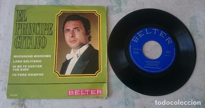 Discos de vinilo: El Principe Gitano: Muchacho moderno + 3 (Belter 1968) - Foto 1