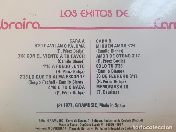 Discos de vinilo: LOS EXITOS DE CAMILO SESTO Y PABLO ABRAIRA - Foto 2