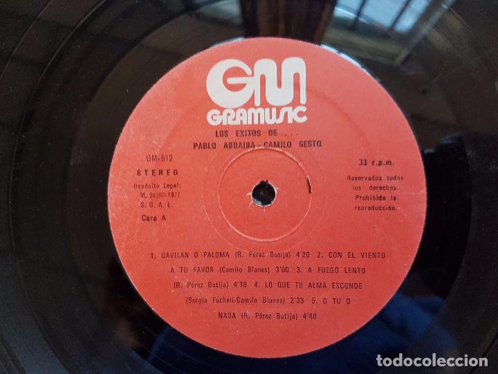 Discos de vinilo: LOS EXITOS DE CAMILO SESTO Y PABLO ABRAIRA - Foto 4