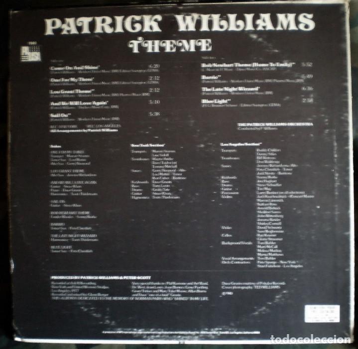 Discos de vinilo: Patrick Williams &ndash; Theme LP USA - Foto 2
