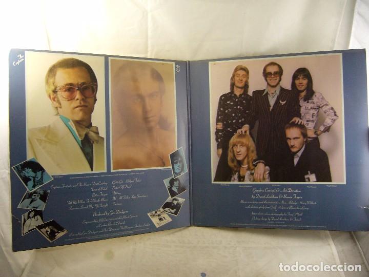 Discos de vinilo: ELTON JOHN - CAPTAIN FANTASTIC - GATEFOLD - LP - Foto 3