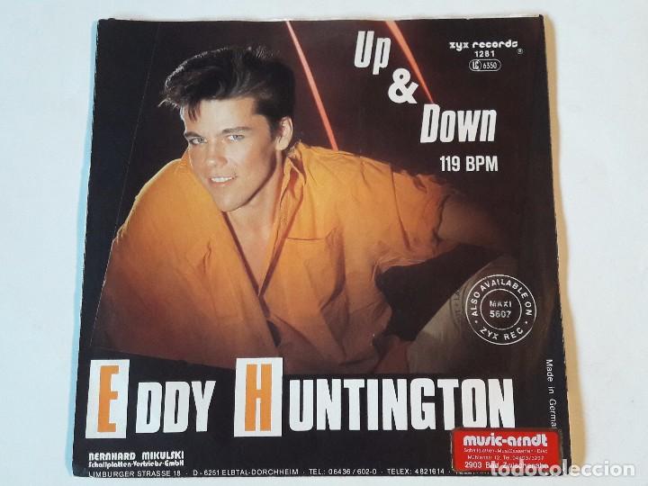 Discos de vinilo: Eddy Huntington - Up & Down - 1987 - SINGLE - Foto 1