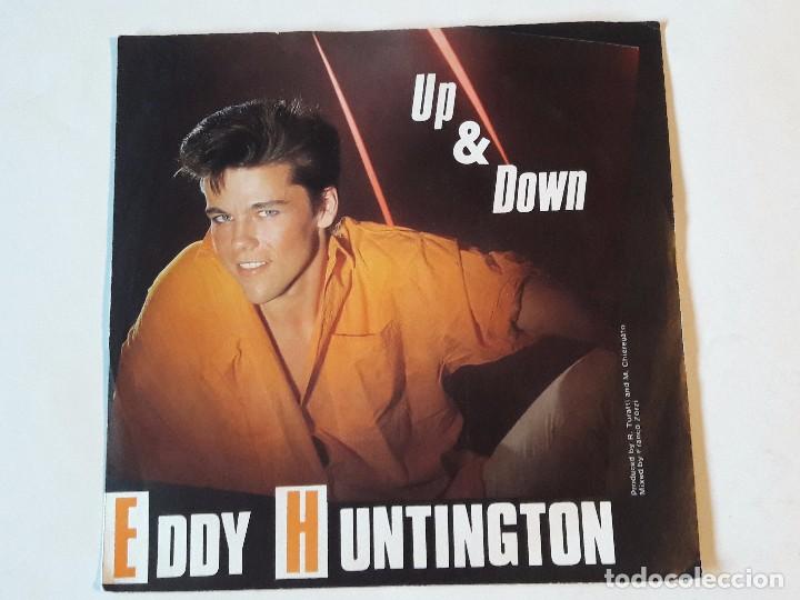 Discos de vinilo: Eddy Huntington - Up & Down - 1987 - SINGLE - Foto 2