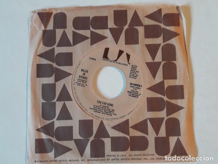Discos de vinilo: Billie Jo Spears - Im Not Easy - 1976 - SINGLE - Foto 2