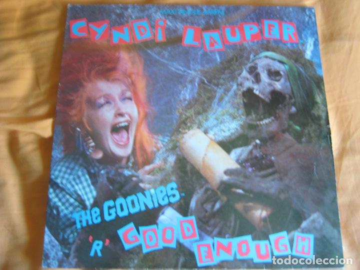 Cyndi Lauper Maxi Single Cbs 1985 The Goonies Sold Through Direct Sale