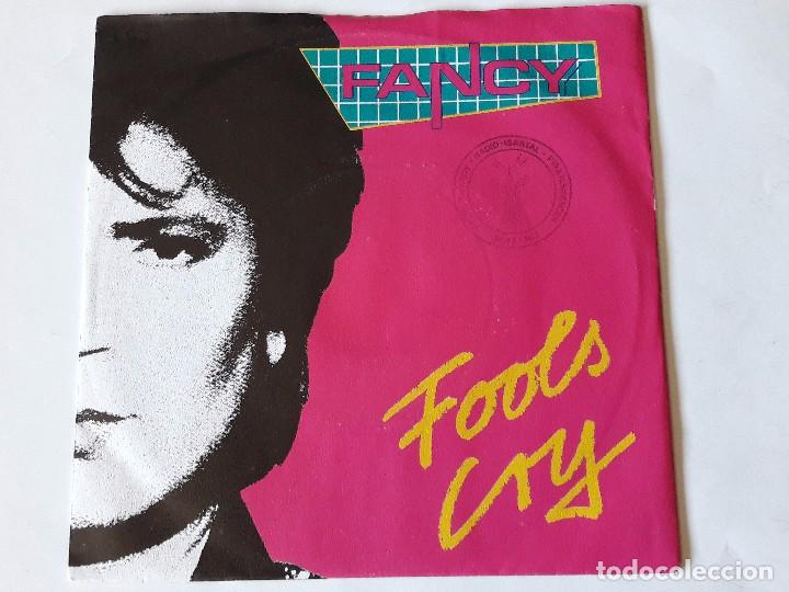 Discos de vinilo: Fancy - Fools Cry - 1988 - Single - Foto 1
