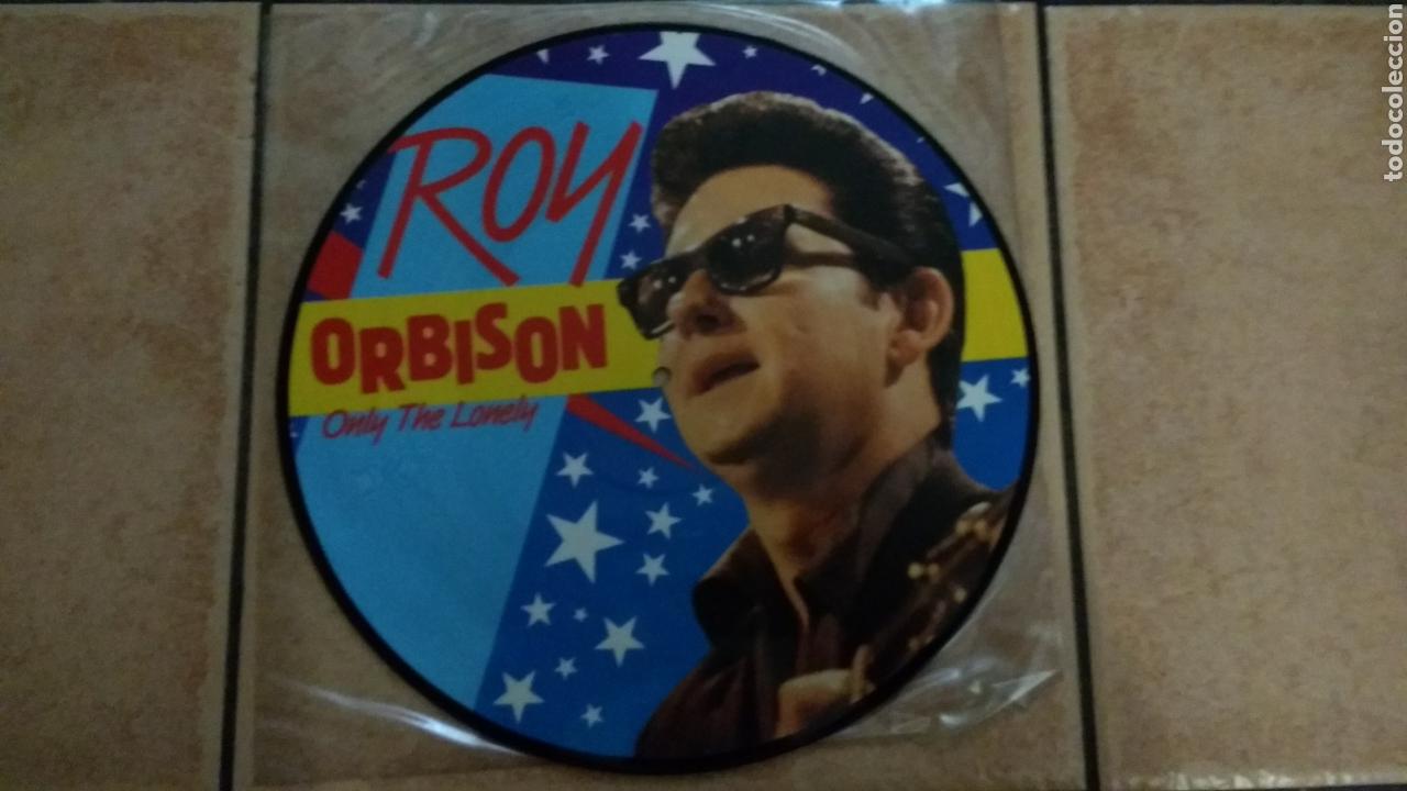 Discos de vinilo: Roy Orbison picture disc Only the Lonely - Foto 1
