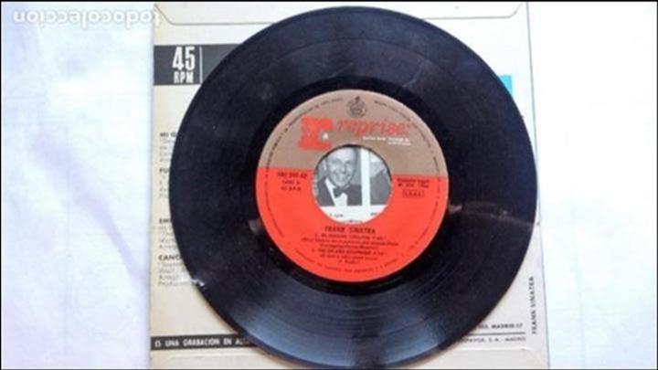 Discos de vinilo: FRANK SINATRA - MI QUERIDO CORAZON, HISPAVOX 1966 - HRE 297-42 - Foto 4