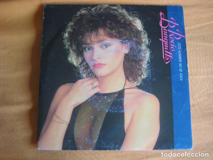 Discos de vinilo: ROCIO BLANQUELLS Sg WEA PROMO 1985 este hombre no se toca / ayudame