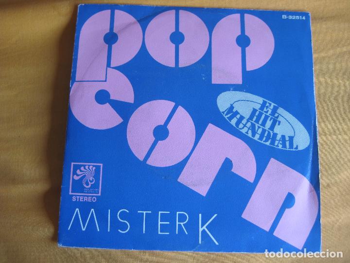 Discos de vinilo: MISTER K Sg BOCACCIO 1972 - POP CORN / SYNTHETIC SISTER N&ordm; 1 -