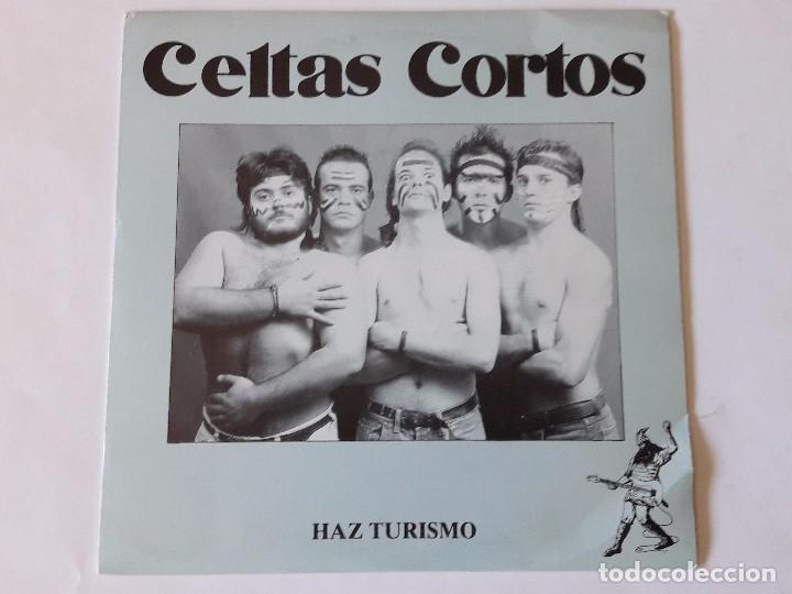 Discos de vinilo: Celtas Cortos - Haz Turismo - 1990 - Single - Foto 1