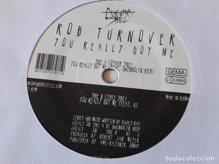 Discos de vinilo: Rob Turnover - You Really Got Me - 2005 - Single - Foto 1