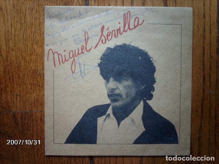 Discos de vinilo: miguel sevilla  -  tendres ou cruelles  +  si tu voulais