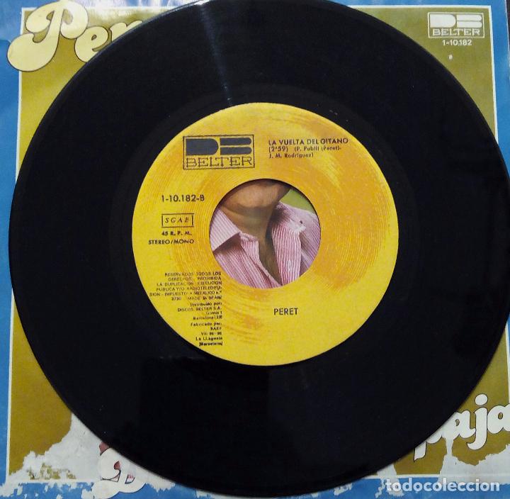 Discos de vinilo: SINGLE PERET - DE COCO A LA PAJA - BELTER 1981. - Foto 4