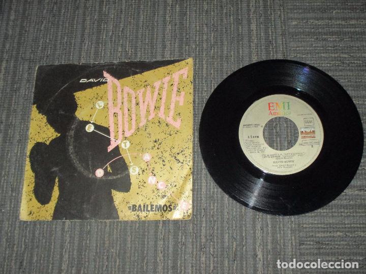 Discos de vinilo: DAVID BOWIE - BAILEMOS - SINGLE - EMI - SPAIN - IBL - - Foto 1