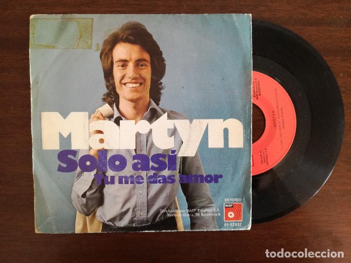 Discos de vinilo: MARTYN, SOLO ASI (BASF) SINGLE PEDIDO MINIMO 7&euro; - Foto 1