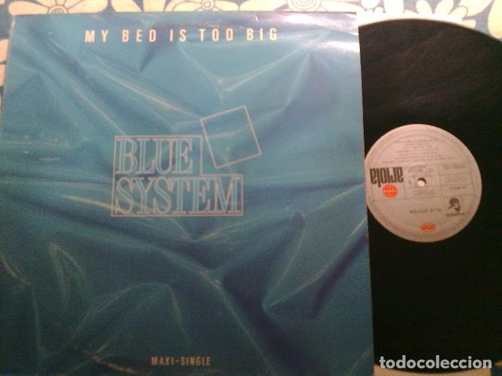 Discos de vinilo: BLUE SYSTEM - MY BED IS TOO BIG - Foto 1