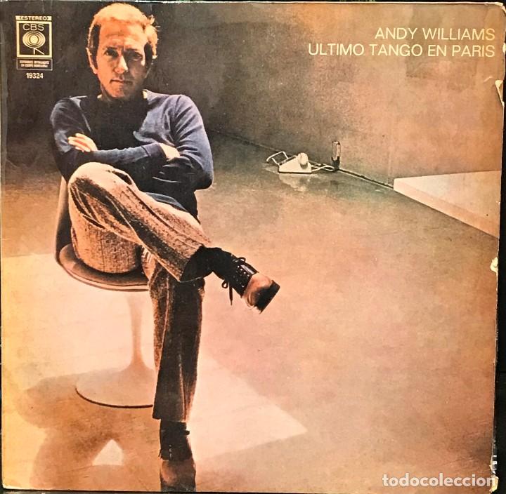 Discos de vinilo: LP argentino de Andy Williams a&ntilde;o 1973 - Foto 1