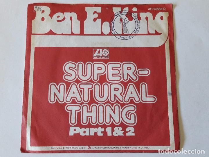 Discos de vinilo: Ben E. King - Supernatural Thing Part 1 & 2 - 1975 - Single - Foto 1