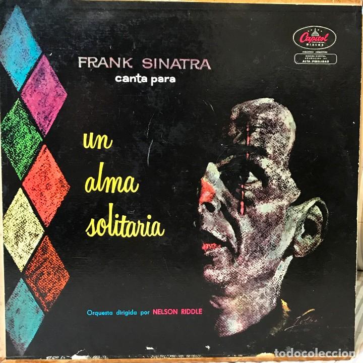 Discos de vinilo: LP argentino de Frank Sinatra a&ntilde;o 1958 - Foto 1