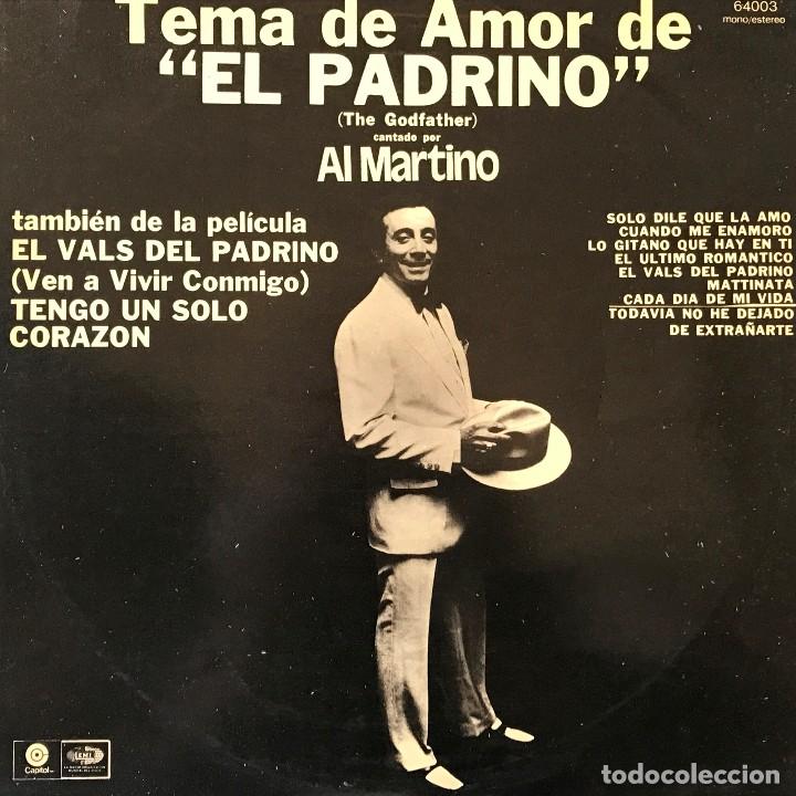 Discos de vinilo: LP argentino de Al Martino a&ntilde;o 1972 - Foto 1