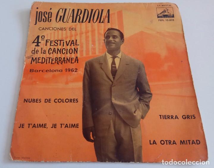Discos de vinilo: VINILO MAXI SINGLE 7 JOS&Eacute; GUARDIOLA 1962 - Foto 1