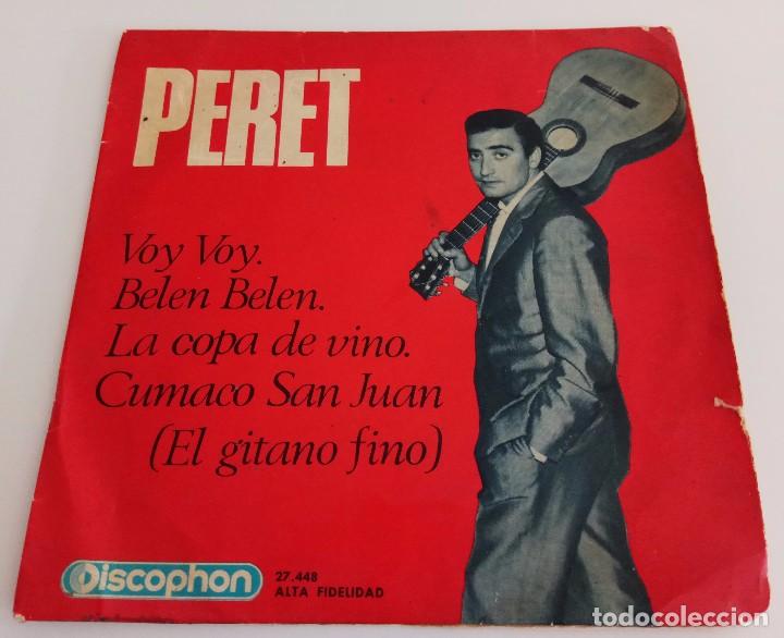 Discos de vinilo: VINILO MAXI SINGLE 7 PERET DISCOPHON 24.448 - Foto 1