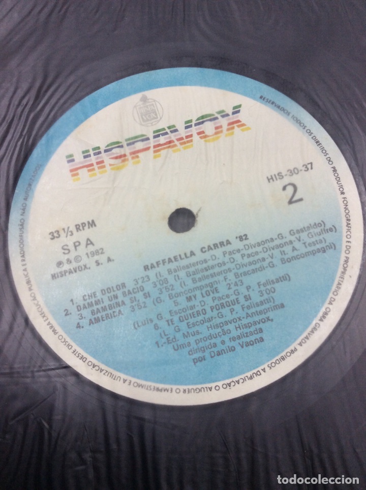 Discos de vinilo: Grand disco de Raffaella Carra 82 - Foto 4